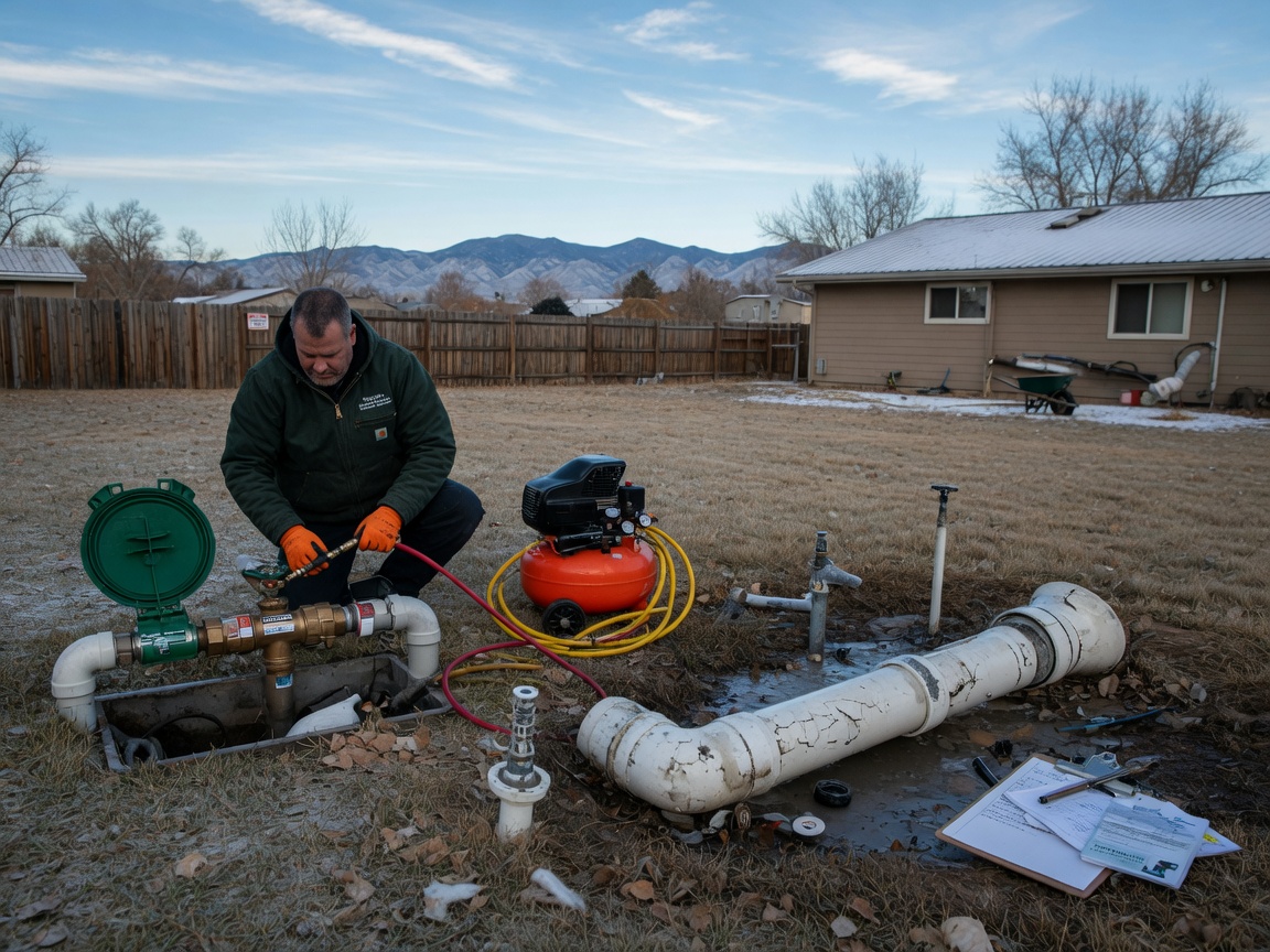 Sprinkler Blowout Fort Collins: When to Schedule It